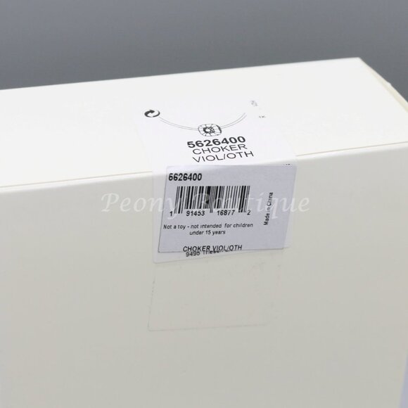 Swarovski 5626400 Dulcis necklace choker jewelry pink purple adjustable new - Picture 12 of 15